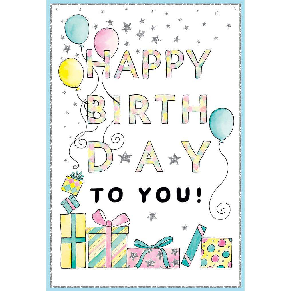 Pictura Happy Birthday To You birthday card with colorful festive design, perfect for celebrating special occasions.